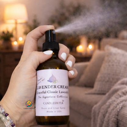 Room & Linen Spray (4 oz) - Lavender Cream