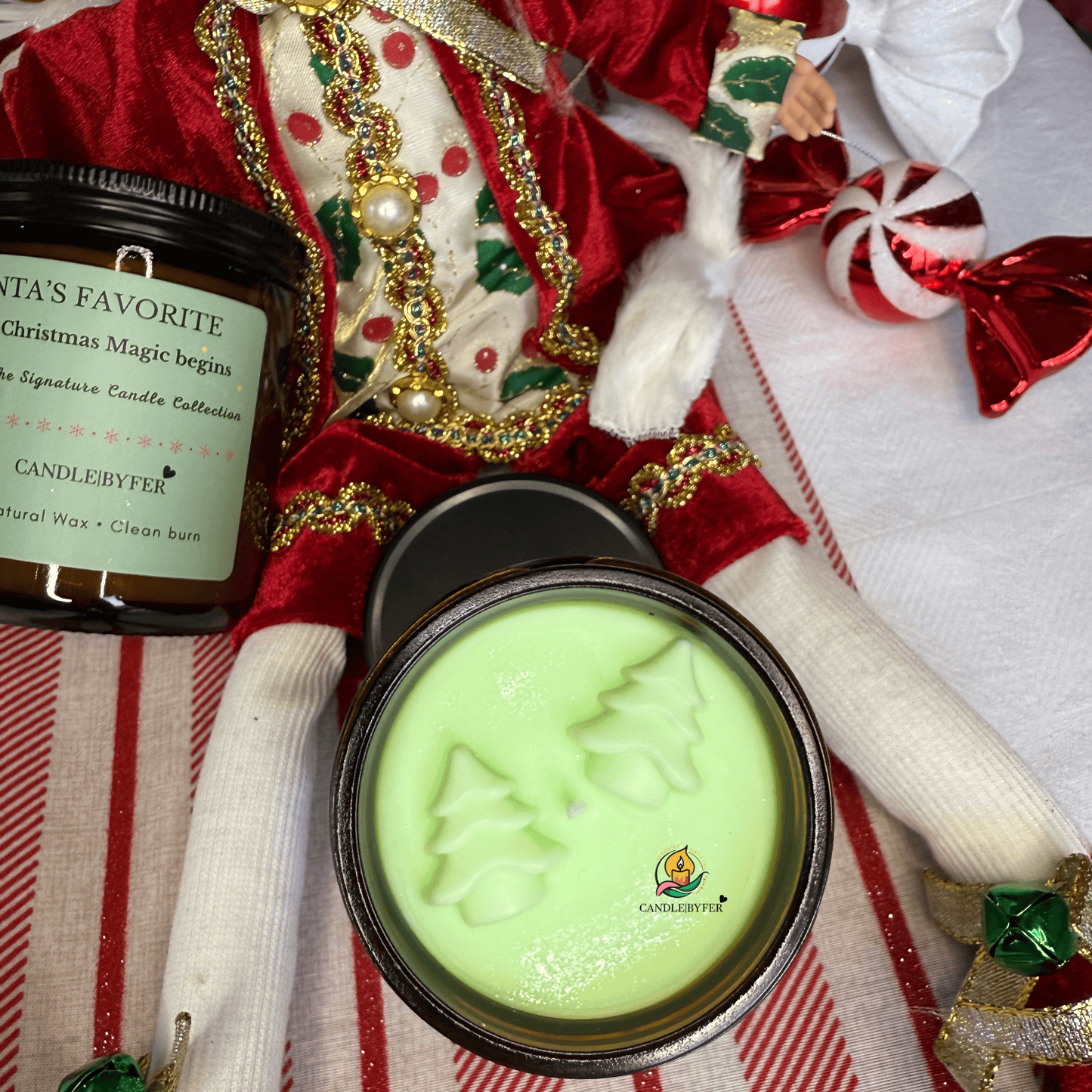 Santa's Favorite 7oz Candle Jar