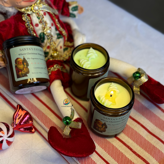 Santa's Favorite 7oz Candle Jar