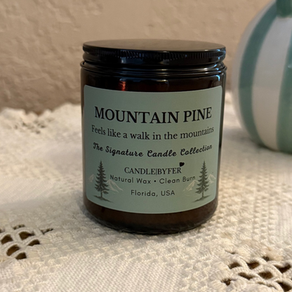 Mountain Pine 7 oz Candle Jar
