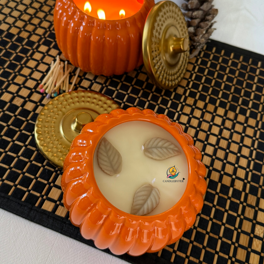 The Pumpkin Garden -  19oz 3- wick candle